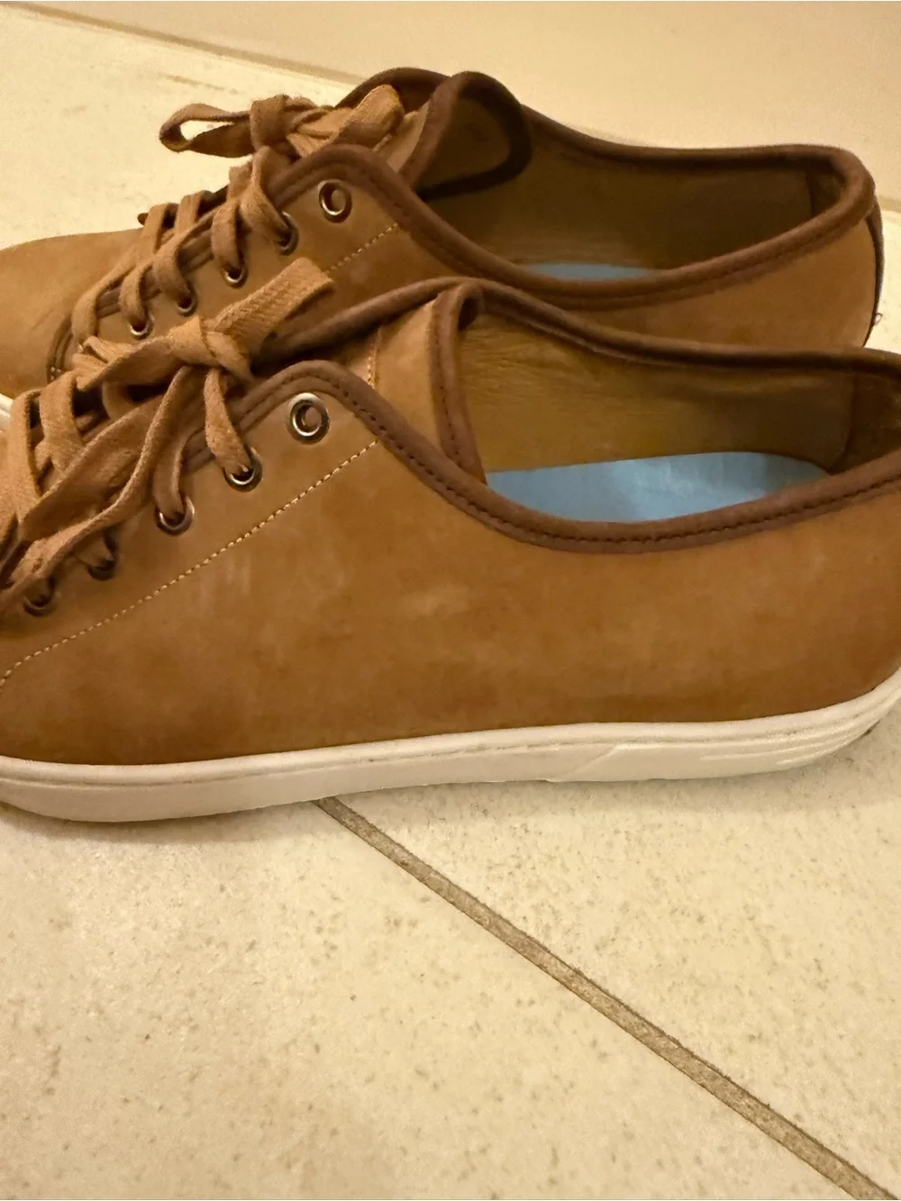 Peter Millar leather lace up shoes 10